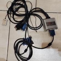 KVM vga-usb con switch esterno