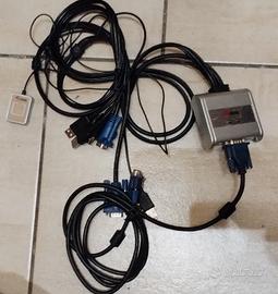 KVM vga-usb con switch esterno
