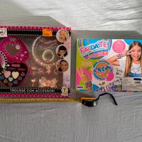 Giochi NUOVI  bambina Trucco+ gioielli fai da te