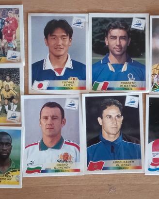 Lotto figurine Mondiali Francia 1998