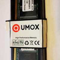 MEMORIA Ram 1G KINGSTON KVR400X64C3A/1G DDR 1GB PC