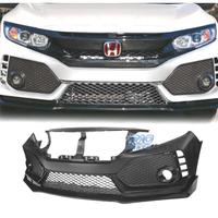 PARAURTI ANTERIORE HONDA CIVIC 16- LOOK TYPE R