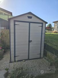 Casetta da giardino in pvc