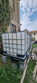 cisterne per liquidi da 1000L orto/hobby
