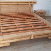 Letto etnico in bamboo