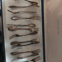 posate argento 800 179.5 grammi