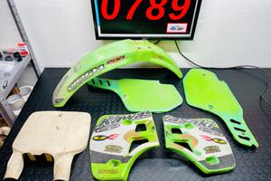 PLASTICHE KAWASAKI KX 500 DAL 1988 IN POI