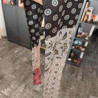 Sciarpa sottile a nastro, con design in stile patc