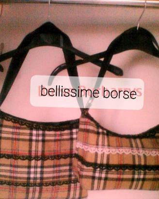Borse nuove fantasia tartan scozzese