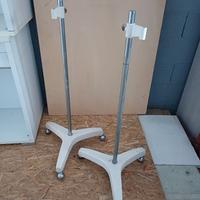 Basi per lampada snodabile vintage con ruote