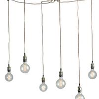 Lampadario Treccia di Semeraro a 4 luci