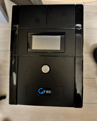 Gruppo di continuita ups g-tec lp120 1500va/1050w