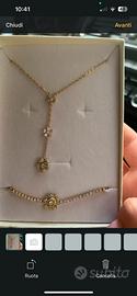Collana pendente e bracciale