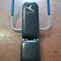 Panca palestra per addominali sport allenamento