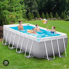 Piscina rettangolare intex prisma frame