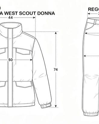 Tuta Completa Invernale - West Scout Donna