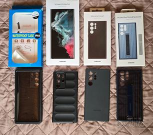 Cover Samsung S22 Ultra + pellicola