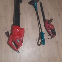 taglia bordi.taglia siepe e soffiatore