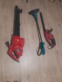 taglia bordi.taglia siepe e soffiatore