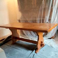 Tavolo legno massiccio stile tirolese