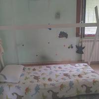letto montessoriano legno bianco