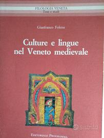 CULTURE E LINGUE NEL VENETO MEDIEVALE, G. Folena