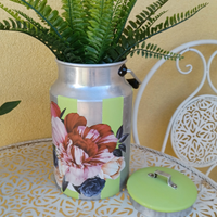 Vaso da un bidoncino in alluminio rivisitato