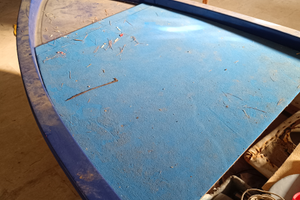 Barca motore e carrello