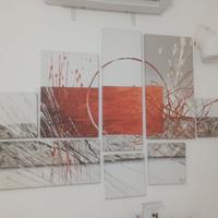 Polittico astratto moderno – pittore Agus