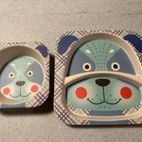 Set piatti Bimbo legno Zara