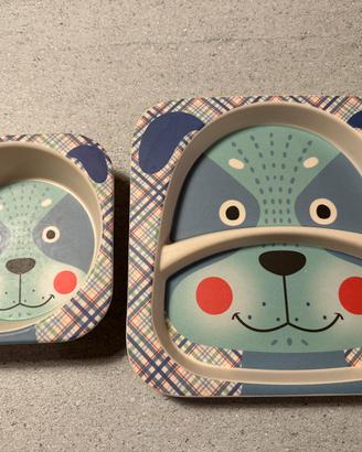 Set piatti Bimbo legno Zara