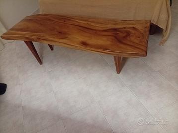panca da arredo in legno massello 