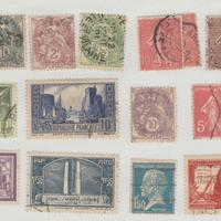 150 Francobolli Francia 1877/1974 in busta