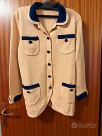 Giacca cardigan vintage sartoriale