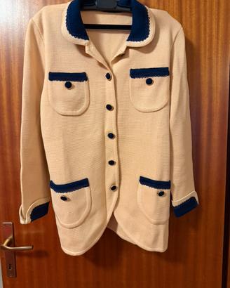 Giacca cardigan vintage sartoriale