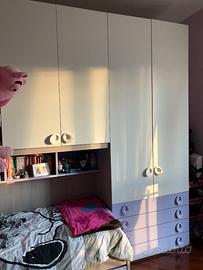 cameretta bambina GIESSEGI doppio lettino