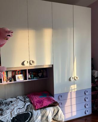 cameretta bambina GIESSEGI doppio lettino