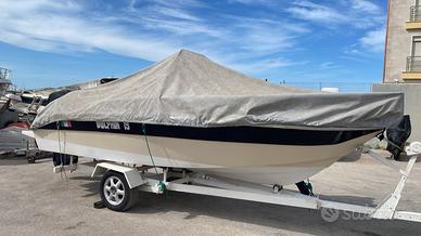 Barca 6 mt + motore 40/60cv Mercury iniezione