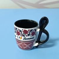 Tazzina da caffè da collezione - I love Romania