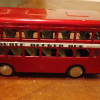 Modello Double Decker Bus anni 50 in latta 