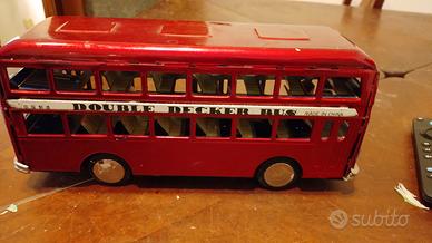 Modello Double Decker Bus anni 50 in latta 