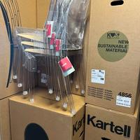 Sedie Victoria Ghost Kartell NUOVE IMBALLATE