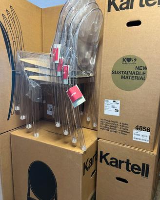 Sedie Victoria Ghost Kartell NUOVE IMBALLATE