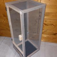Teca terrario insetti rettili 60cm RETE