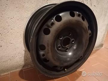 4 CERCHI IN FERRO 15x6 per WW/Audi/Seat/Skoda