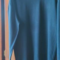 Maglia Girocollo Blu Denim Terranova 