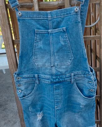 Salopette jeans Premium tg.XL