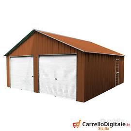 Box cantiere 666x724 810kg saracinesche fin legno