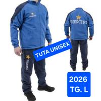 TUTA ESERCITO MILITARE TG.L 2026 unisex