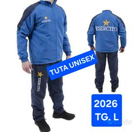 TUTA ESERCITO MILITARE TG.L 2026 unisex
